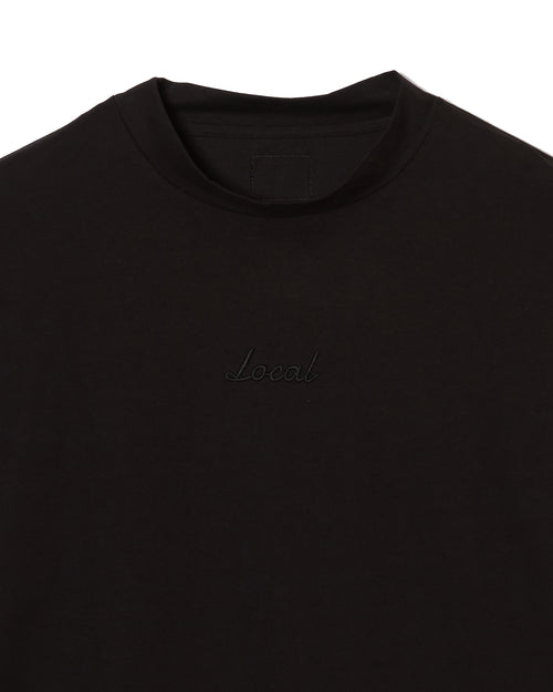 OG Embroidery L/S MOCK NECK BLACK