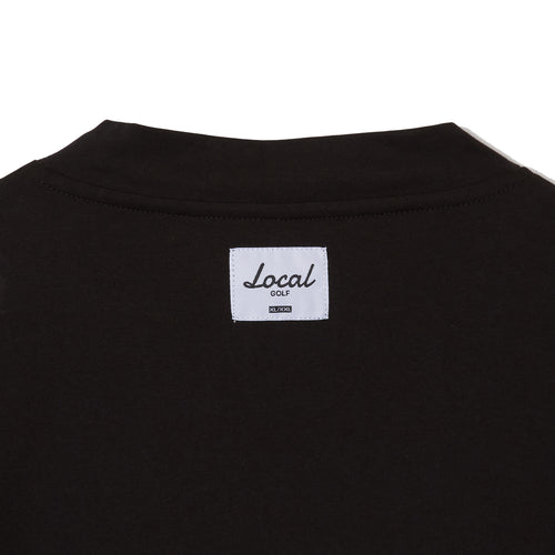 OG Embroidery L/S MOCK NECK BLACK