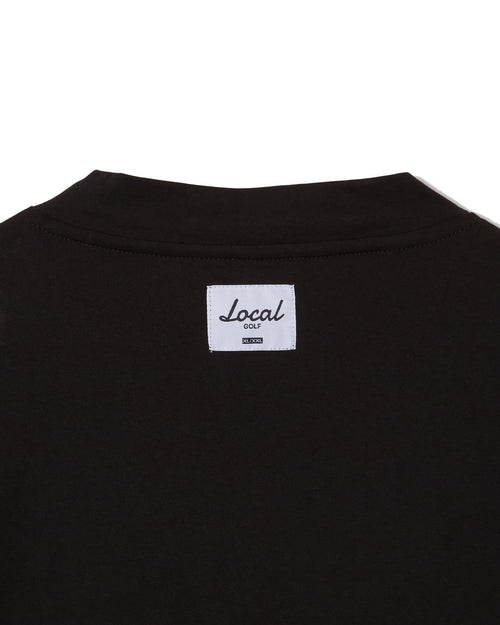 OG Embroidery L/S MOCK NECK BLACK