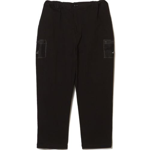 OG Logo Mesh Pocket Stretch Chino PANTS Black