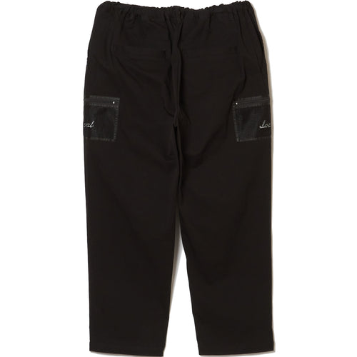 OG Logo Mesh Pocket Stretch Chino PANTS Black