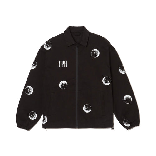 #CRAZY BALL CPH GOLF CLUB JACKET BLACK