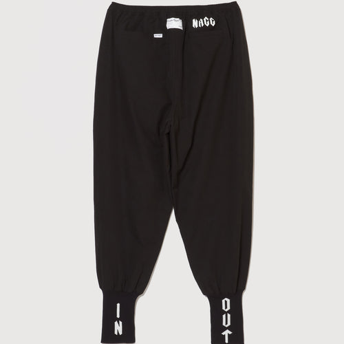 #09×2 IN OUT ADJUSTABLE JOGGER PANTS BLACK