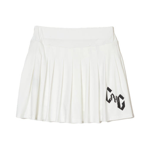 #09×2 IN OUT SKIRT White