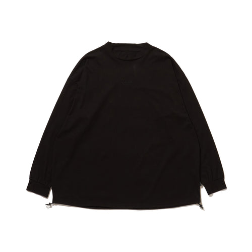 OG Embroidery L/S MOCK NECK BLACK