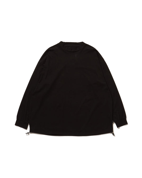 OG Embroidery L/S MOCK NECK BLACK