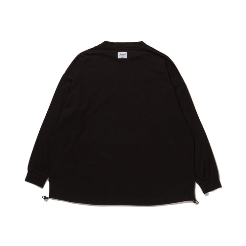 OG Embroidery L/S MOCK NECK BLACK