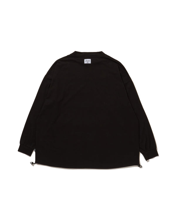 OG Embroidery L/S MOCK NECK BLACK