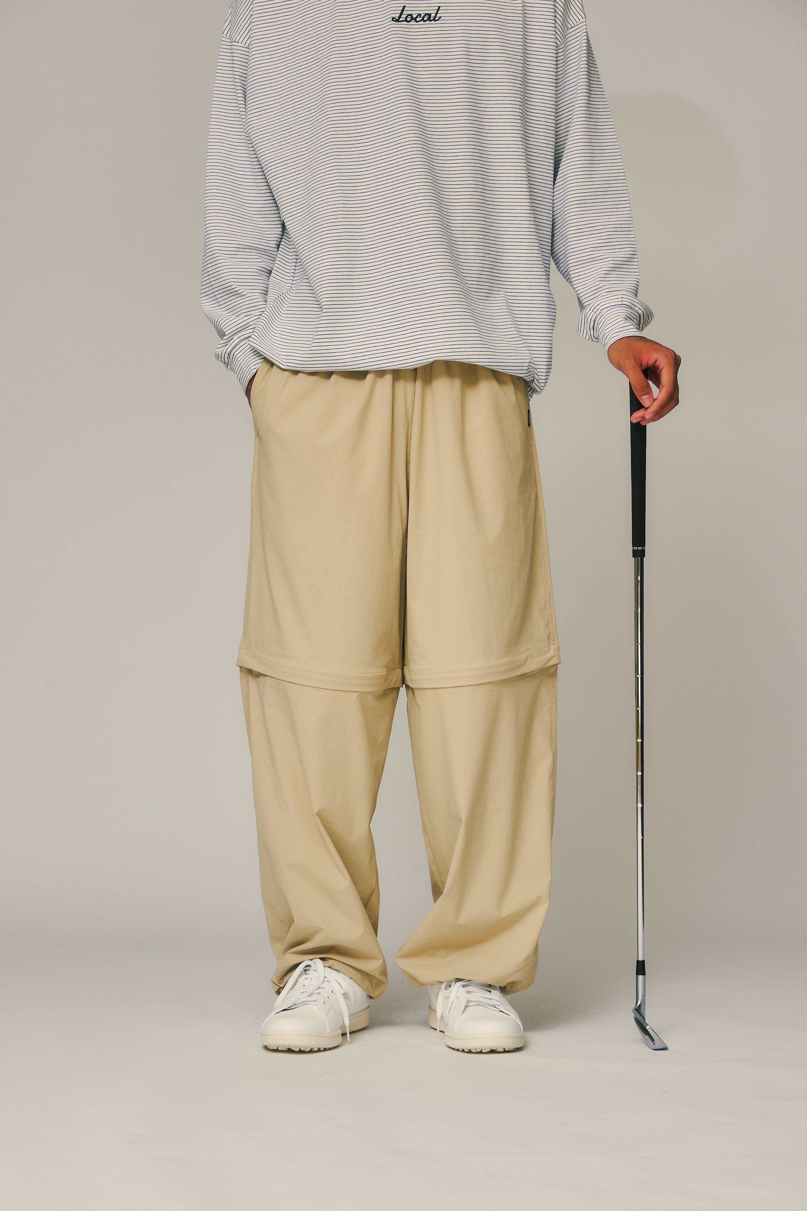 RUFFLOG ナイロンストレッチパンツ RUFFLOG NYLON STRECH JOGGER GREEN