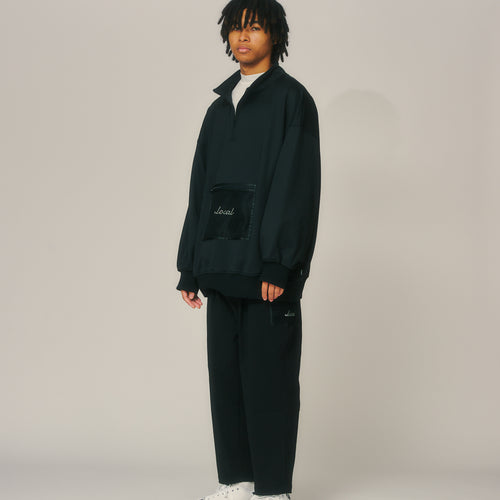 OG Logo Mesh Pocket Stretch Chino PANTS Black