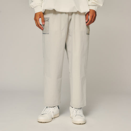 OG Logo Mesh Pocket Stretch Chino PANTS GrayBeige