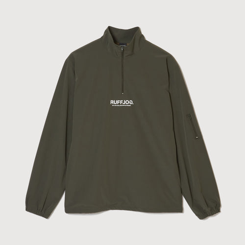 HALF ZIP PISTE KHAKI