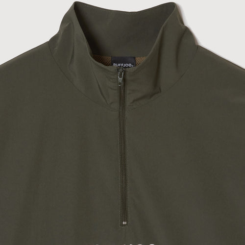 HALF ZIP PISTE KHAKI