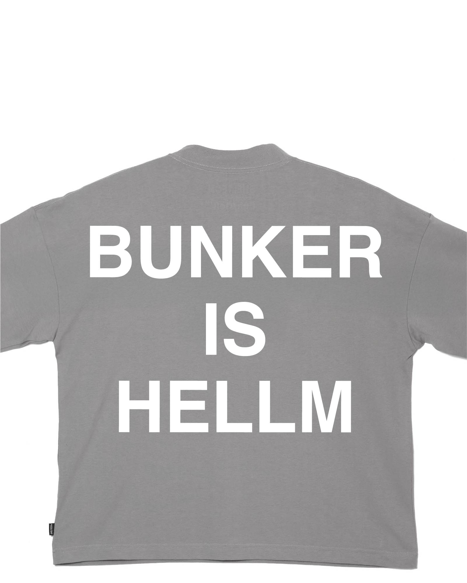 Cph/Golf™ BUNKER IS HELLM Tシャツ M SHELTECH × Cph Golf #BUNKER IS HELLM MOCK NECK TEE WHITE