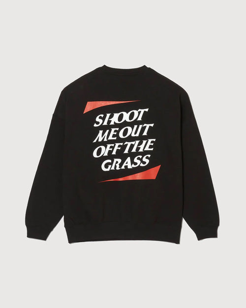 #SHOOT ME OUT PULLOVER BLACK