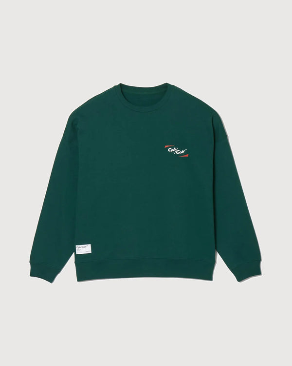 #SHOOT ME OUT PULLOVER GREEN