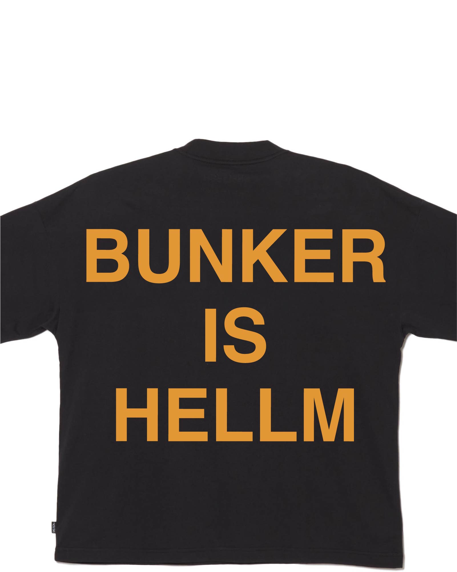 SHELTECH × Cph Golf #BUNKER IS HELLM MOCK NECK TEE – RUFFLOG