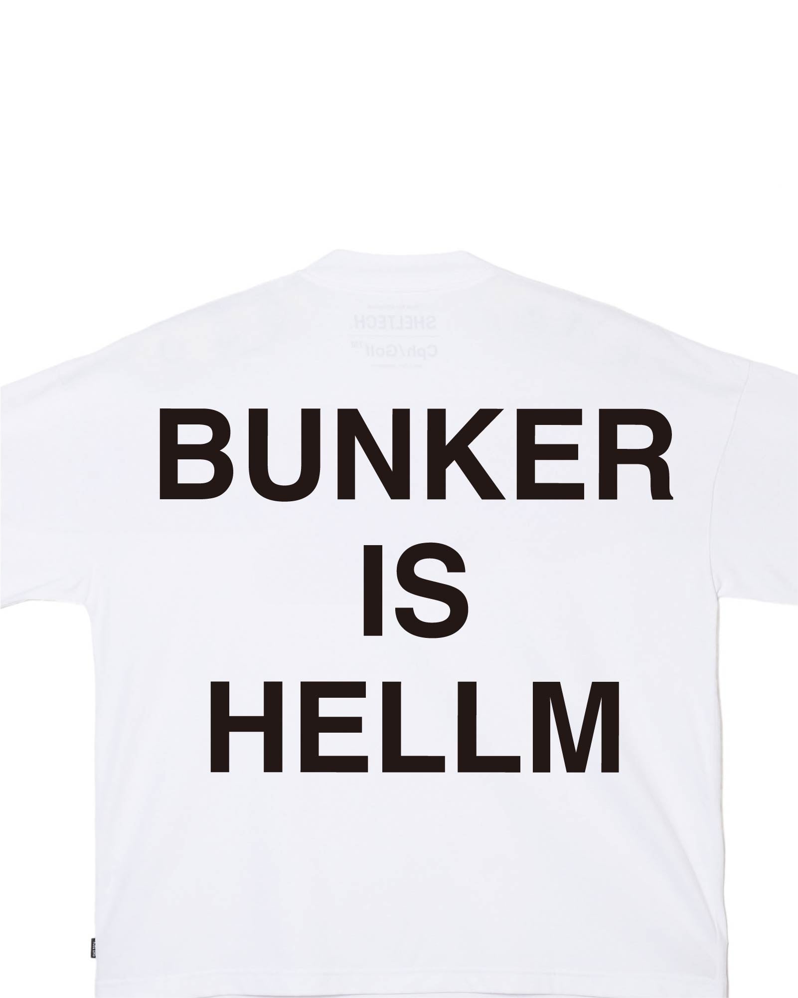 SHELTECH × Cph Golf #BUNKER IS HELLM MOCK NECK TEE – RUFFLOG