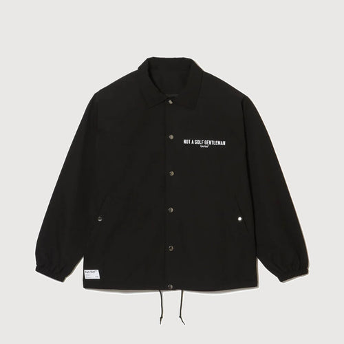 #GENTLEMAN COACH JACKET BLACK