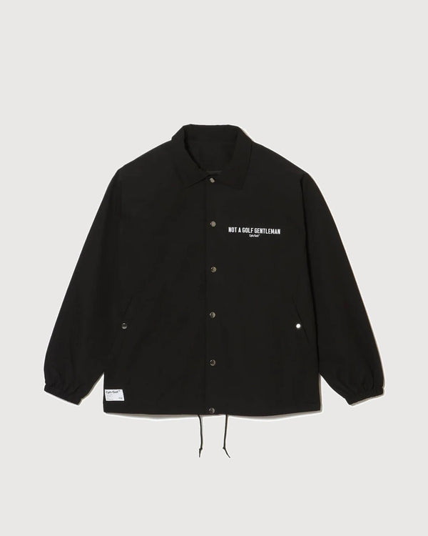 #GENTLEMAN COACH JACKET BLACK