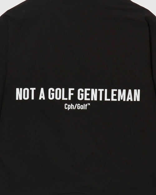 #GENTLEMAN COACH JACKET BLACK