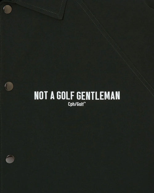 #GENTLEMAN COACH JACKET GREEN