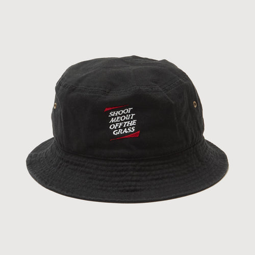 #SHOOT ME OUT BUCKET HAT BLACK