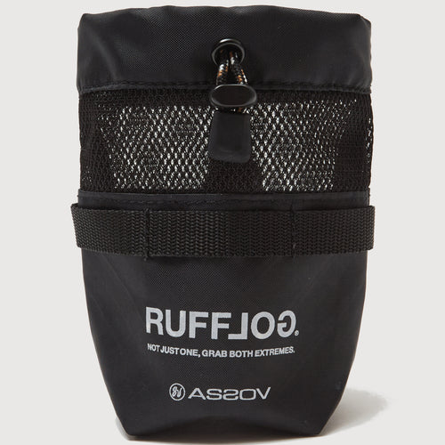 RUFFLOG×AS2OV MULTI POUCH BLACK