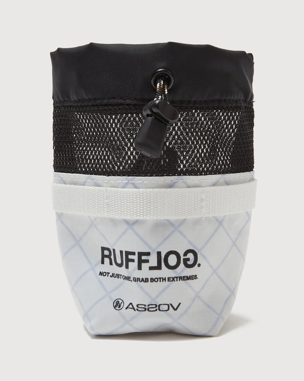 RUFFLOG×AS2OV MULTI POUCH WHITE