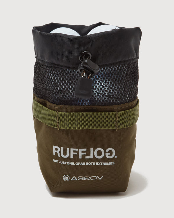 RUFFLOG×AS2OV MULTI POUCH OLIVE