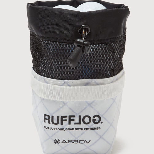 RUFFLOG×AS2OV MULTI POUCH WHITE