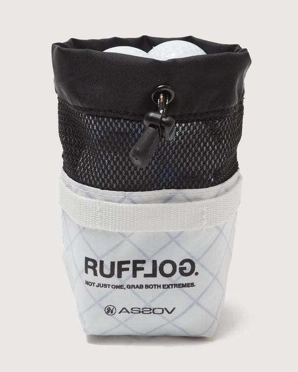 RUFFLOG×AS2OV MULTI POUCH WHITE