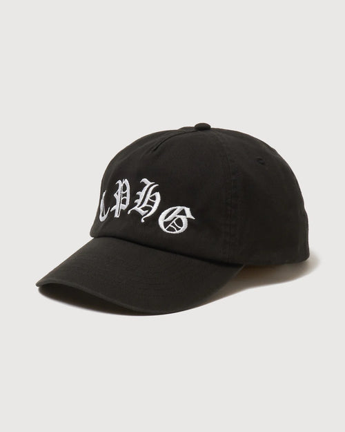 #OLD ENGLISH 5 PANNEL CAP BLACK