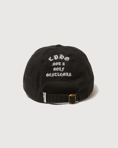 #OLD ENGLISH 5 PANNEL CAP BLACK