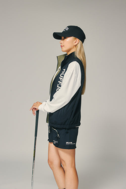 REVERSIBLE VEST BLACK