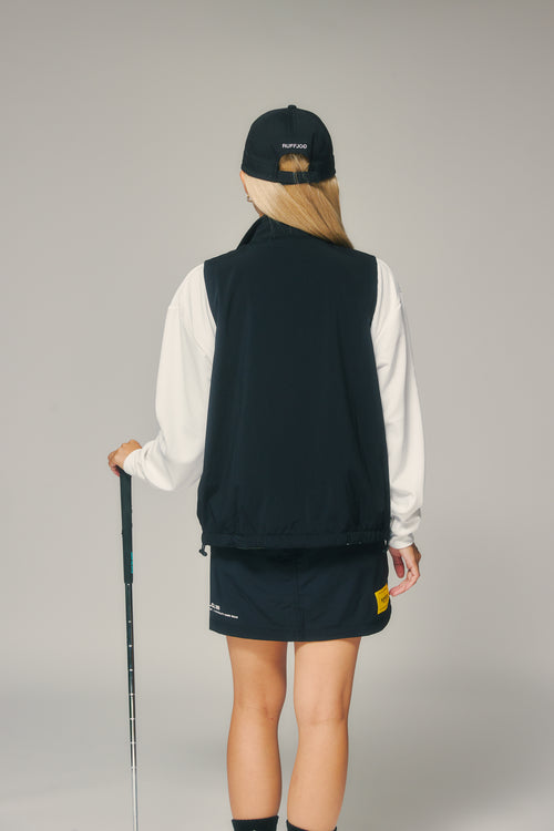 REVERSIBLE VEST BLACK