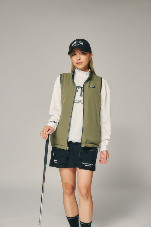 REVERSIBLE VEST BLACK