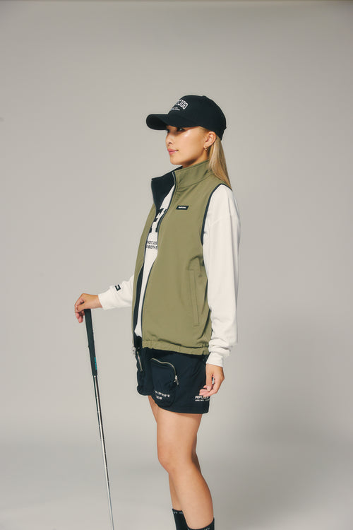 REVERSIBLE VEST BLACK