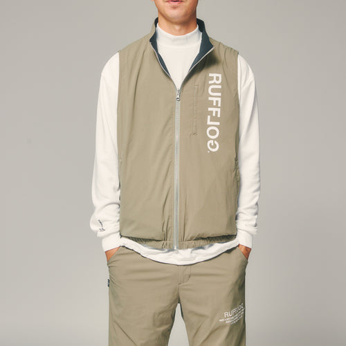 REVERSIBLE VEST KHAKI