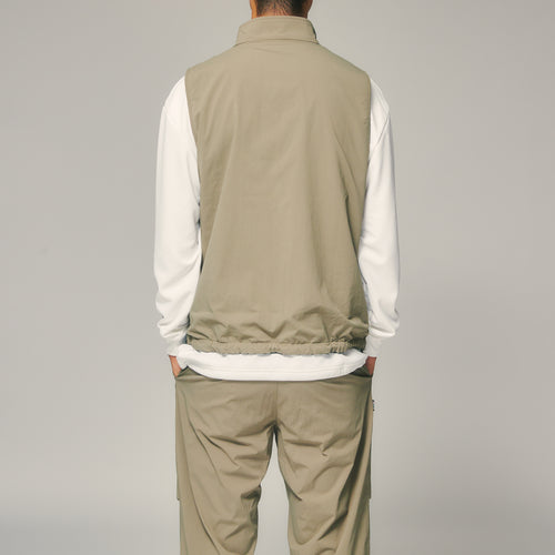 REVERSIBLE VEST KHAKI