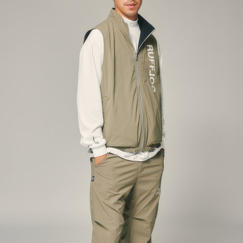 REVERSIBLE VEST KHAKI