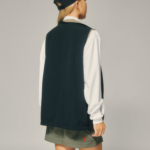 REVERSIBLE VEST KHAKI