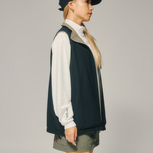 REVERSIBLE VEST KHAKI