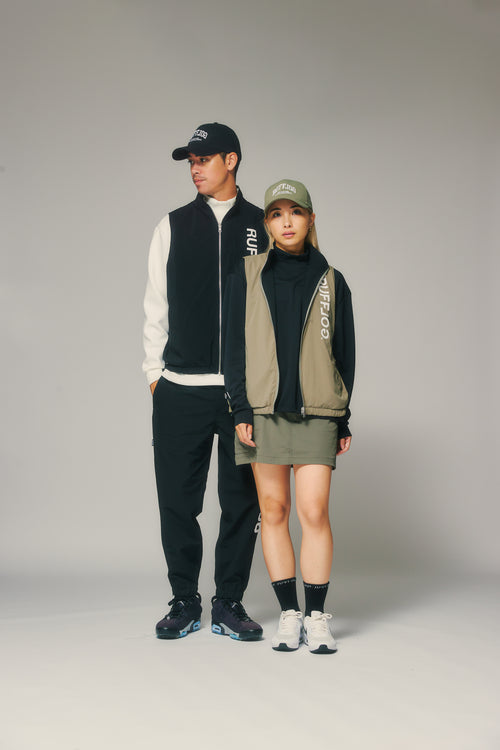 REVERSIBLE VEST BLACK