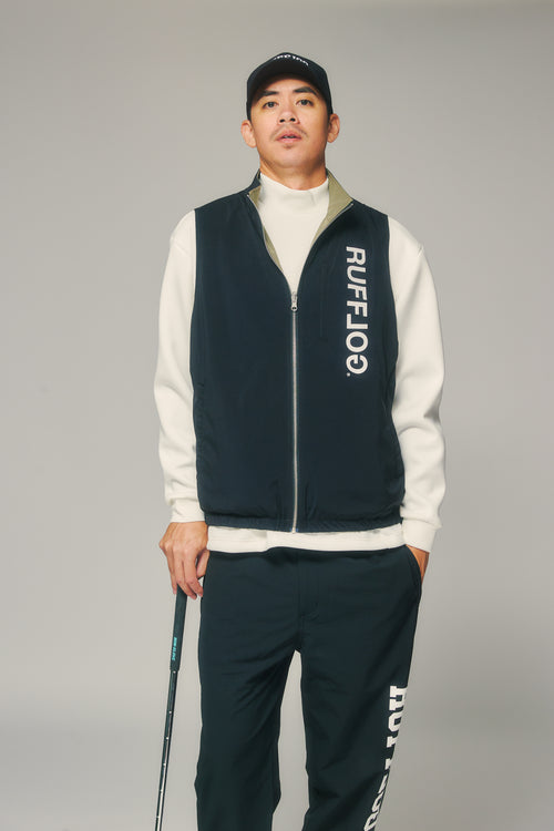 REVERSIBLE VEST BLACK