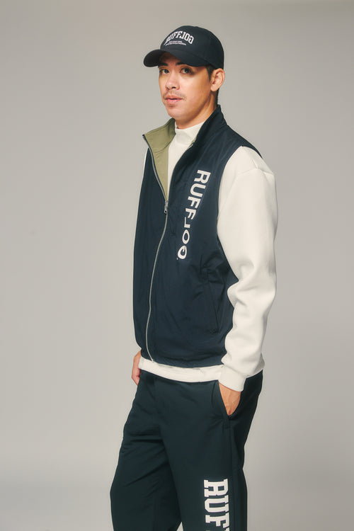 REVERSIBLE VEST BLACK