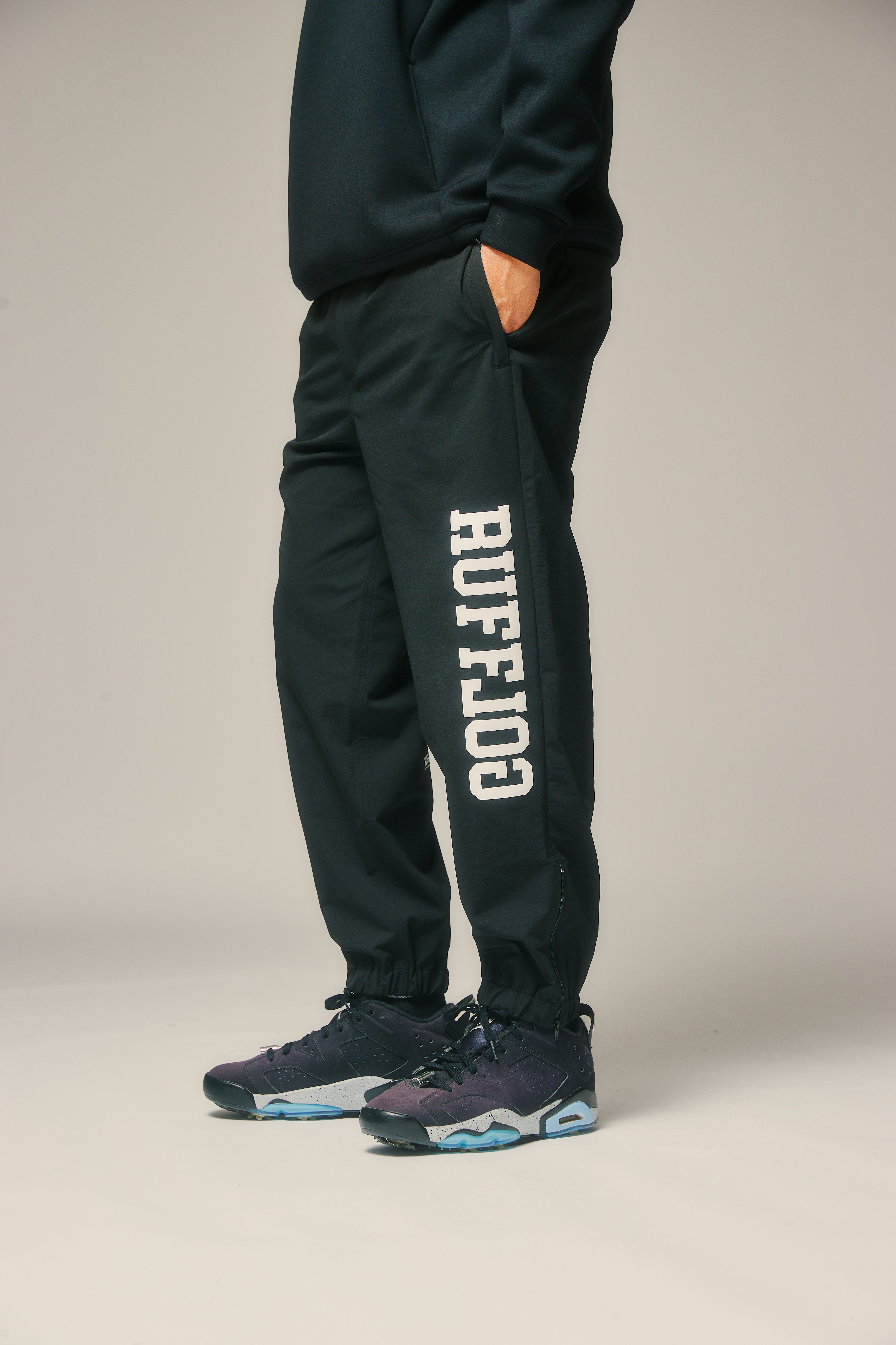 EASY LONG PANTS BLACK – RUFFLOG