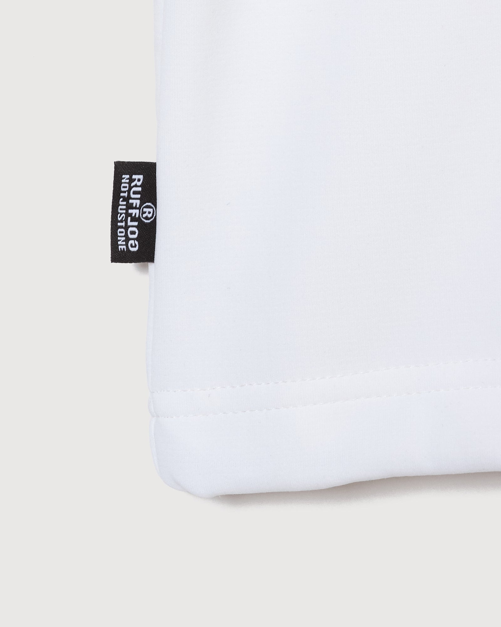 RUFFLOG MOCK NECK TEE サイズL ホワイト L/S MOCK NECK TEE WHITE – RUFFLOG
