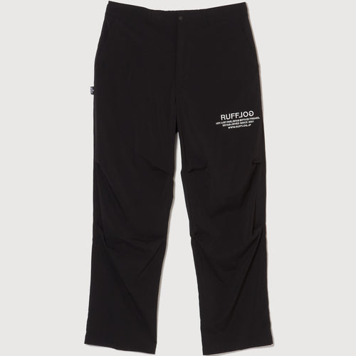 WIDE SLACKS BLACK