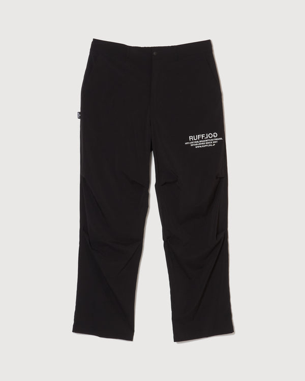 WIDE SLACKS BLACK